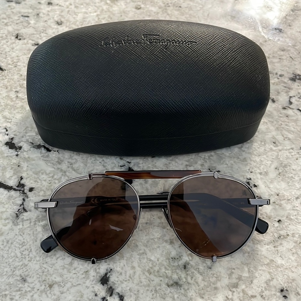 Ferragamo Sunglasses! Very sleek and stylish